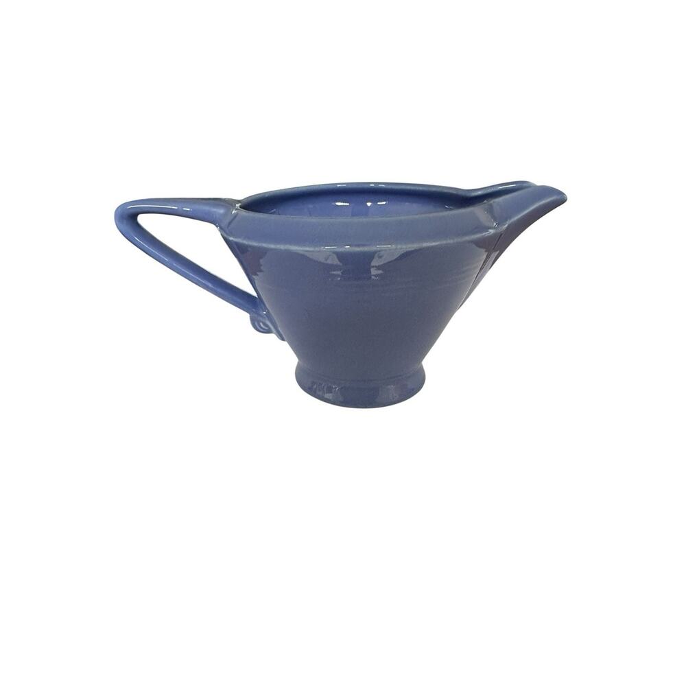 Vintage Homer Laughlin Harlequin Mauve Blue Creamer EUC